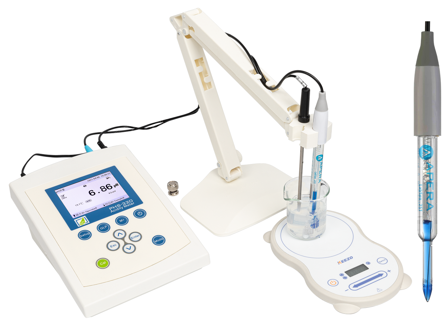 可测量固体样品pH值