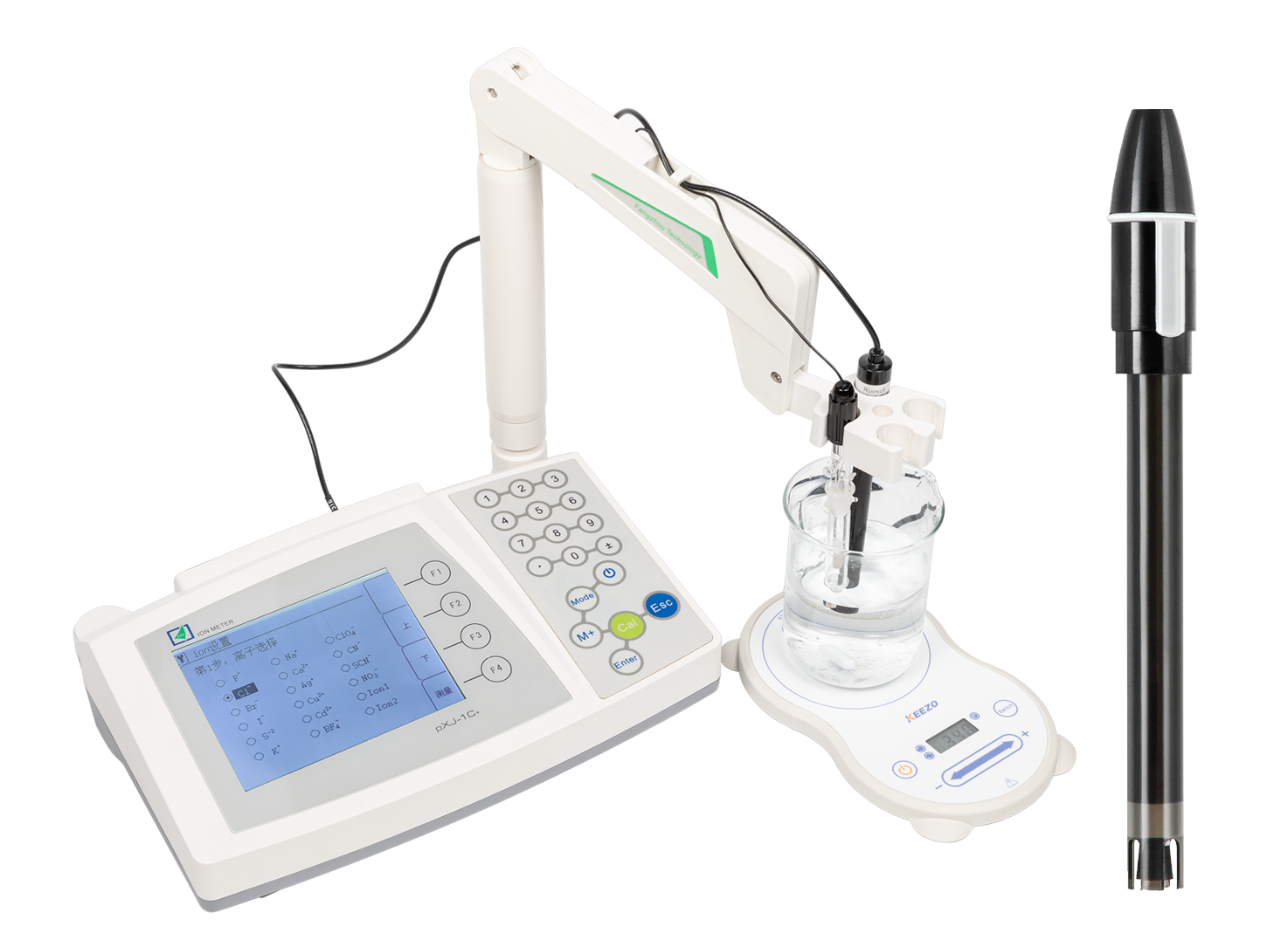 测量各种溶液铜离子浓度