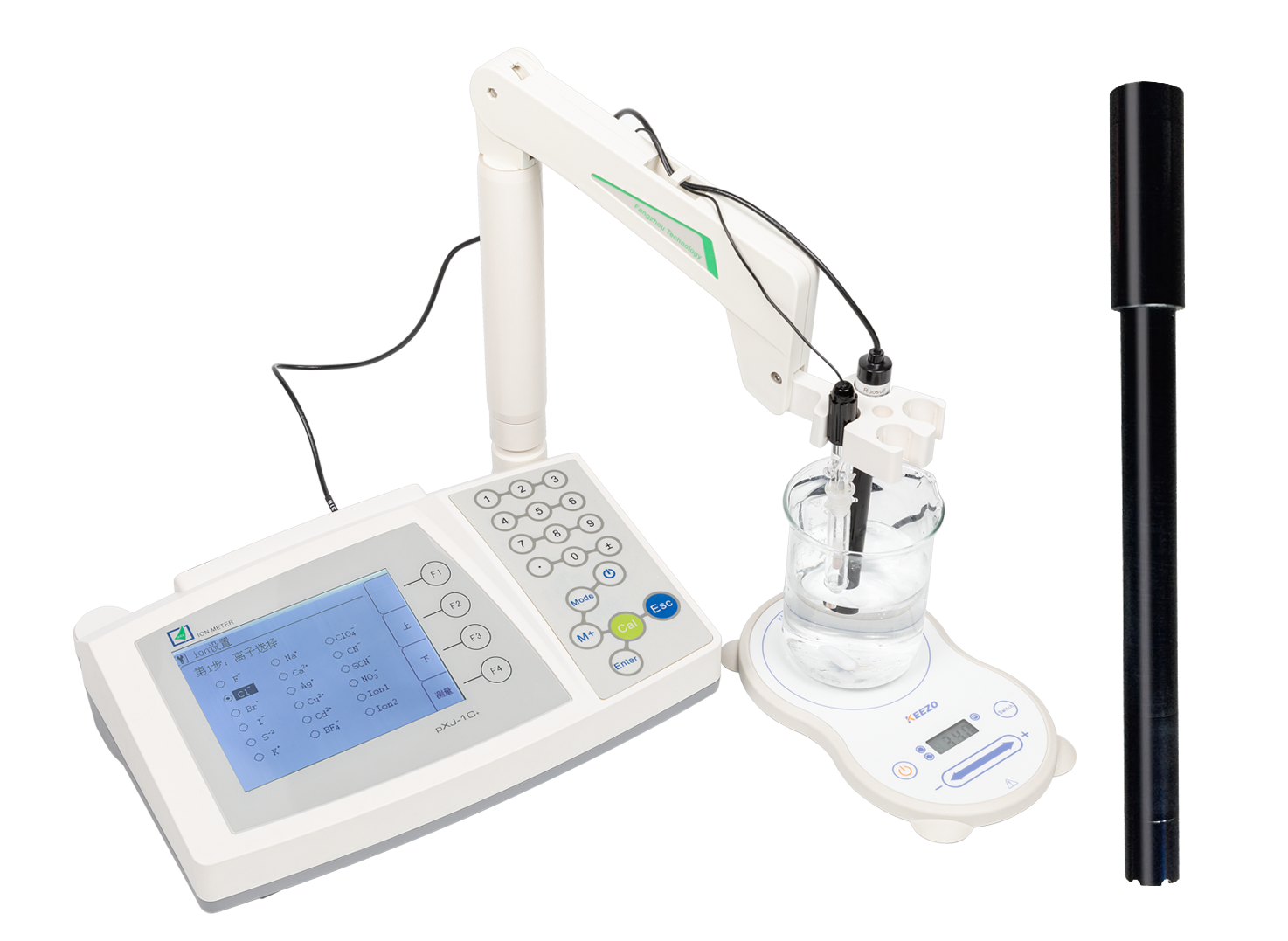 测量各种溶液氨气敏离子浓度