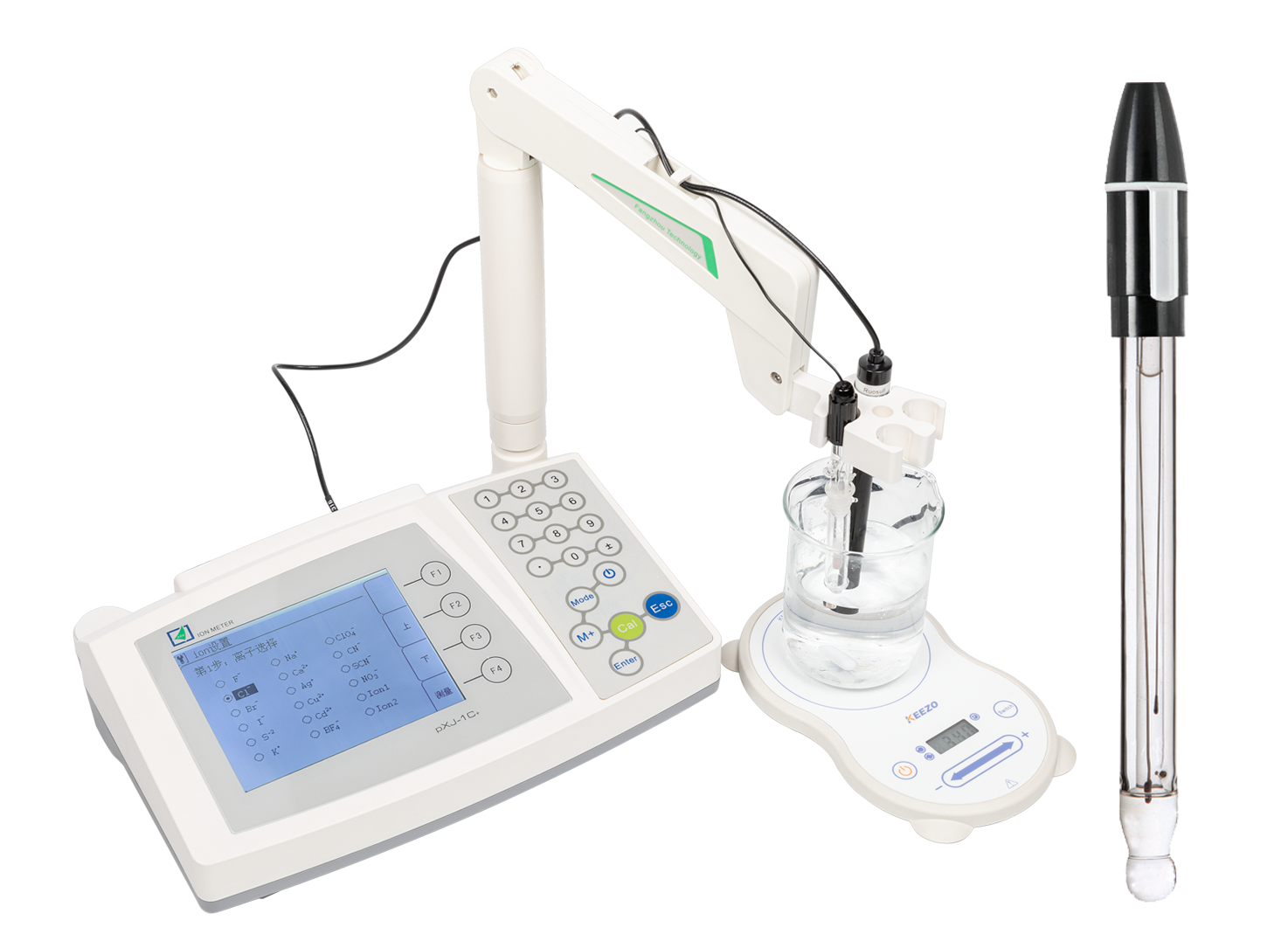 测量各种溶液钠离子浓度