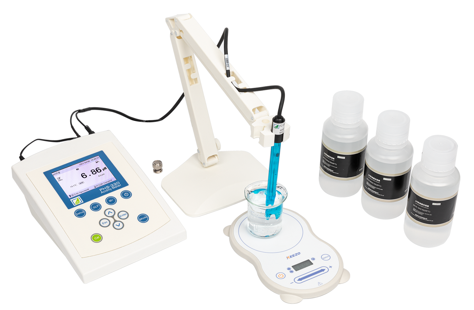 可测量钛白粉pH值