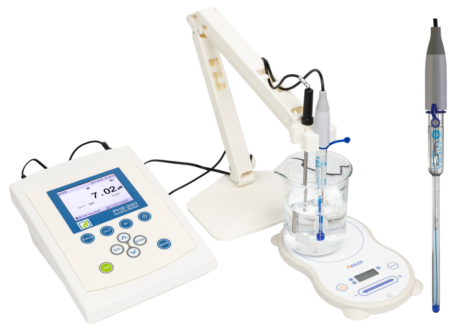 可测量微量样品pH值