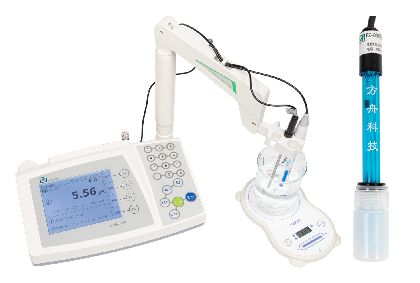 可测量常规溶液pH值