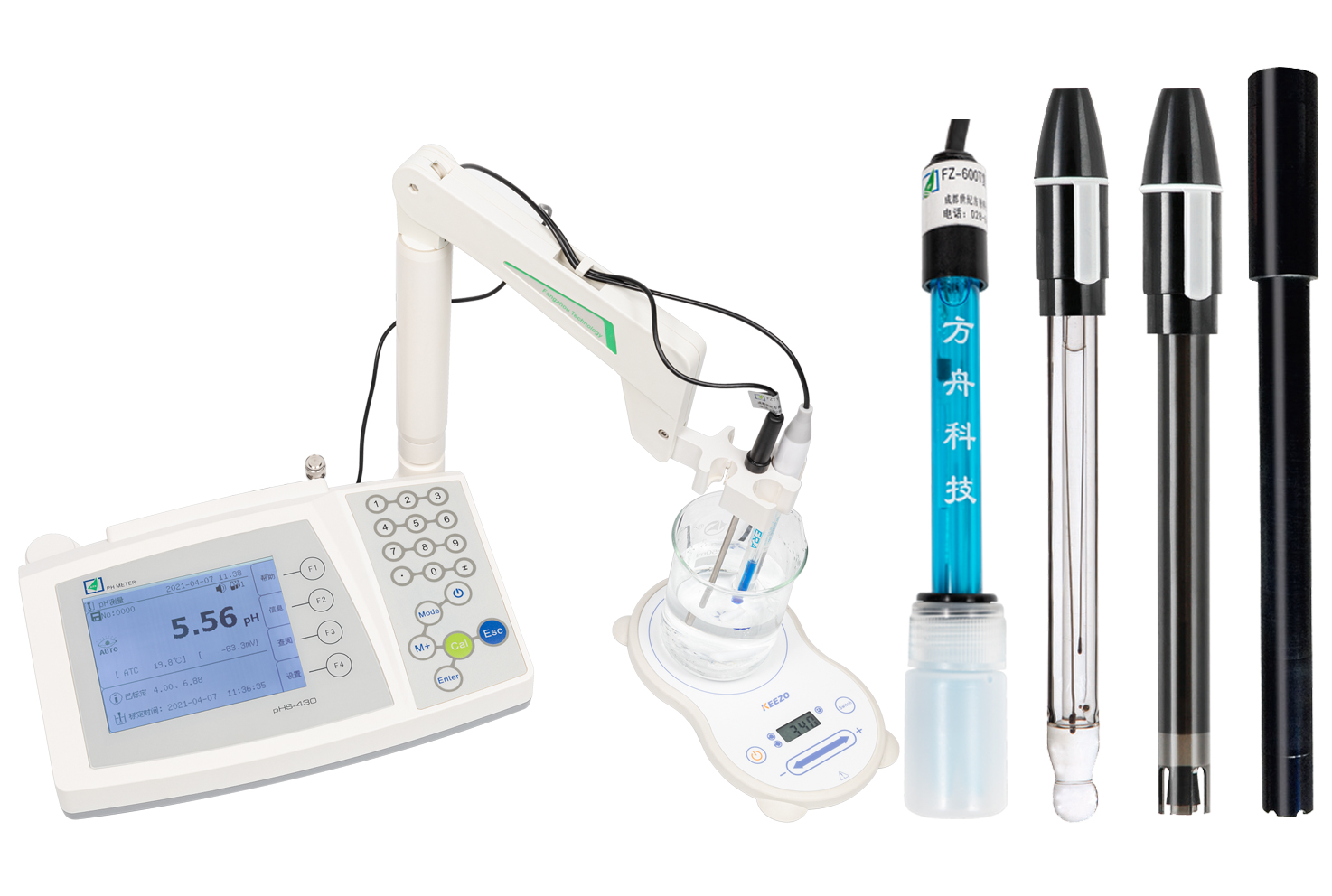 可测量常规溶液离子浓度值