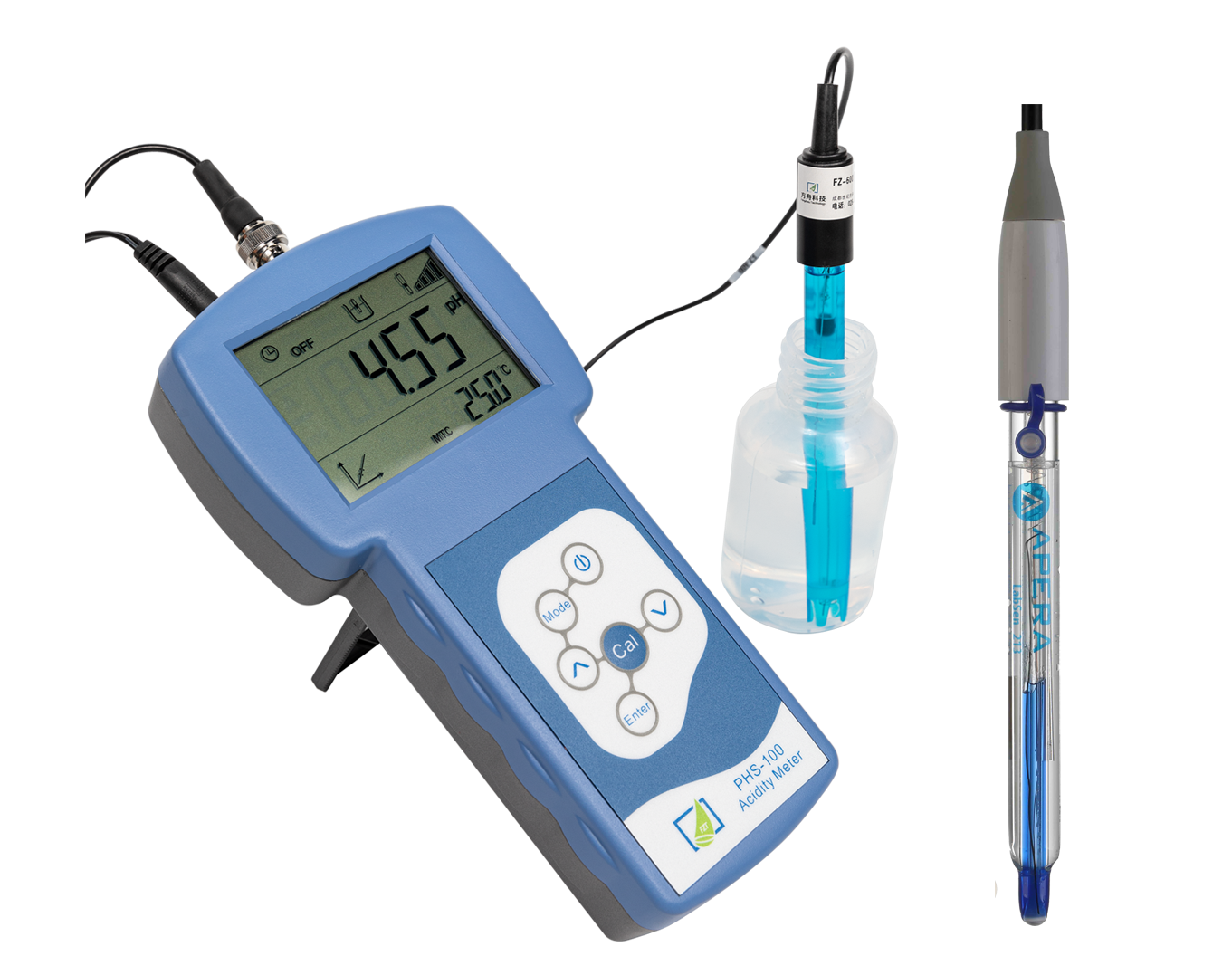 可测量废水pH值